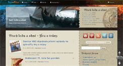 Desktop Screenshot of icefire.cz