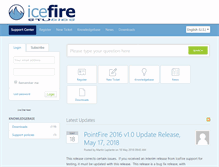 Tablet Screenshot of community.icefire.ca